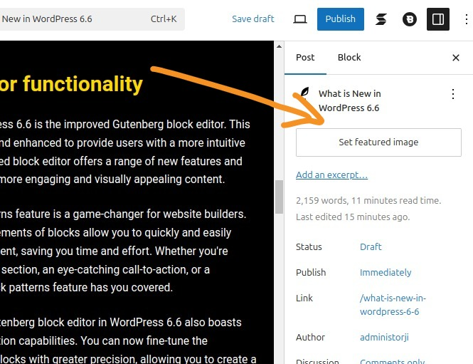 new features in WordPress 6.6 